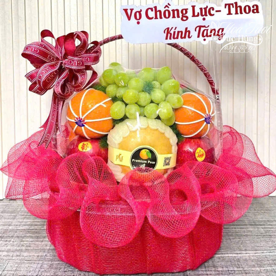Giỏ Quả Tặng Khai Trương